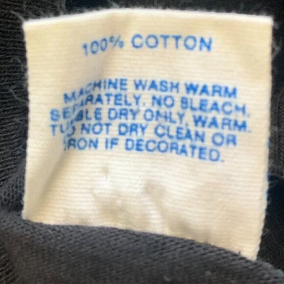 Vintage 80s Disney Character Fashions USA Mickey Mouse Tee Sz M Black #27D - Picture 7 of 7